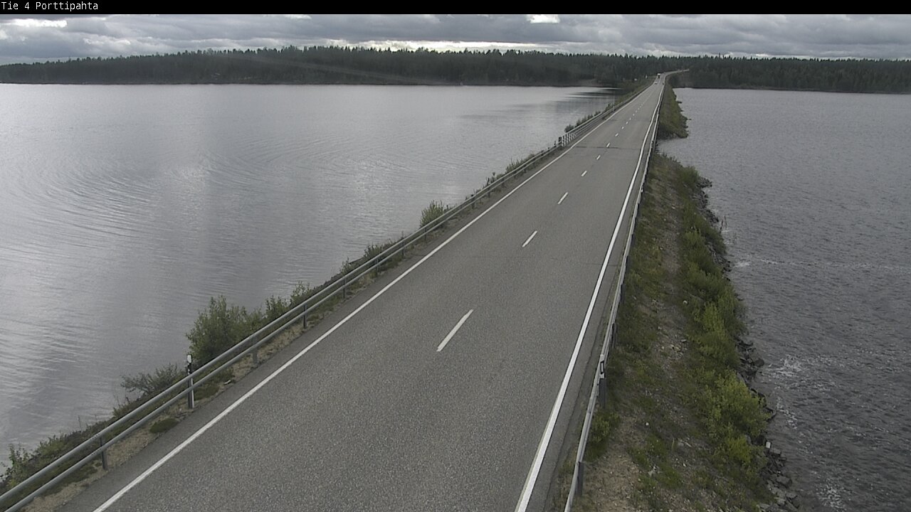 Weather Camera Image Road 4 Sodankylä, Porttipahta, Sodankylä, Lappi