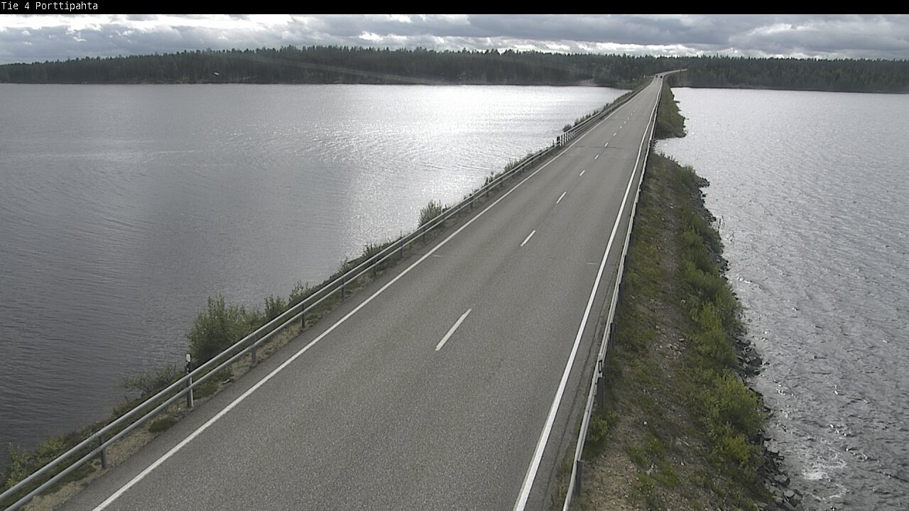 Weather Camera Image Road 4 Sodankylä, Porttipahta, Sodankylä, Lappi