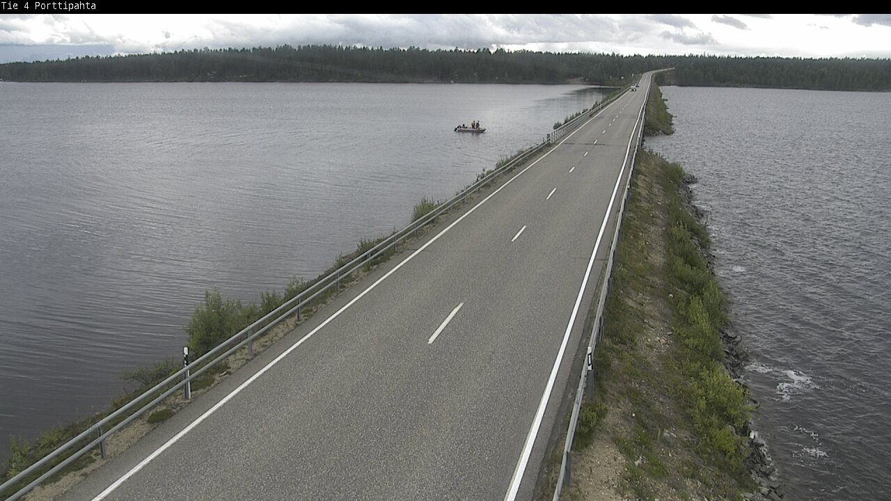 Weather Camera Image Road 4 Sodankylä, Porttipahta, Sodankylä, Lappi