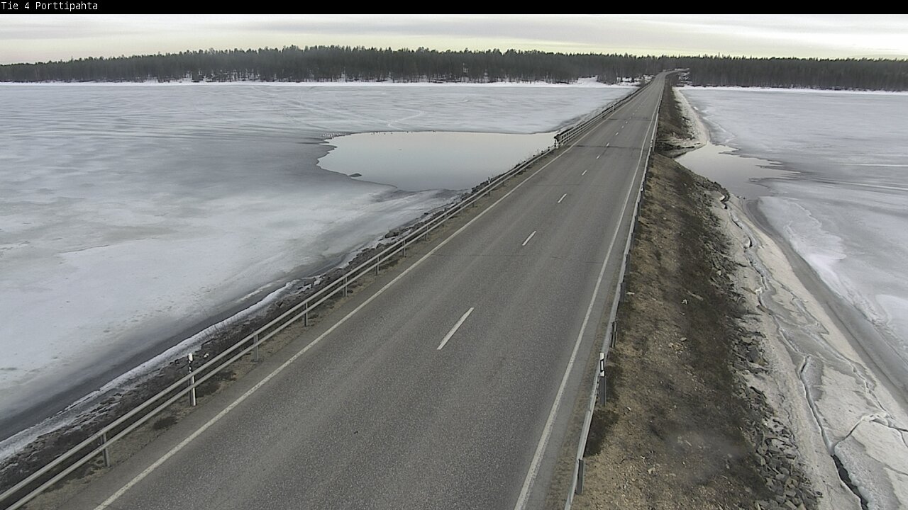 Kelikamerat Kuva Tie 4 Sodankylä, Porttipahta, Sodankylä, Lappi