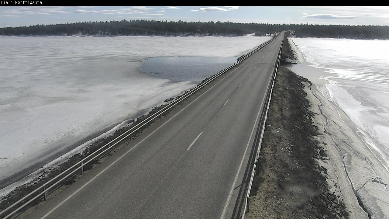 Kelikamerat Kuva Tie 4 Sodankylä, Porttipahta, Sodankylä, Lappi