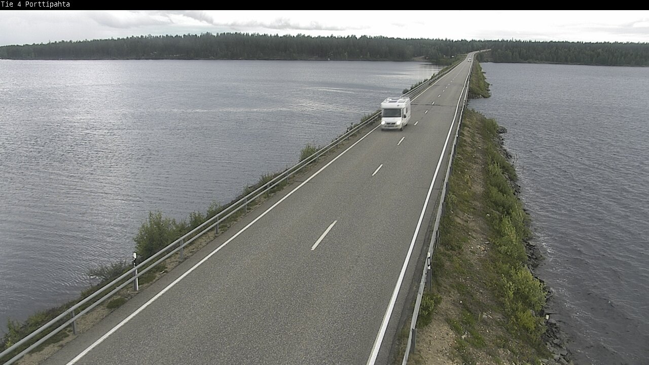 Weather Camera Image Road 4 Sodankylä, Porttipahta, Sodankylä, Lappi