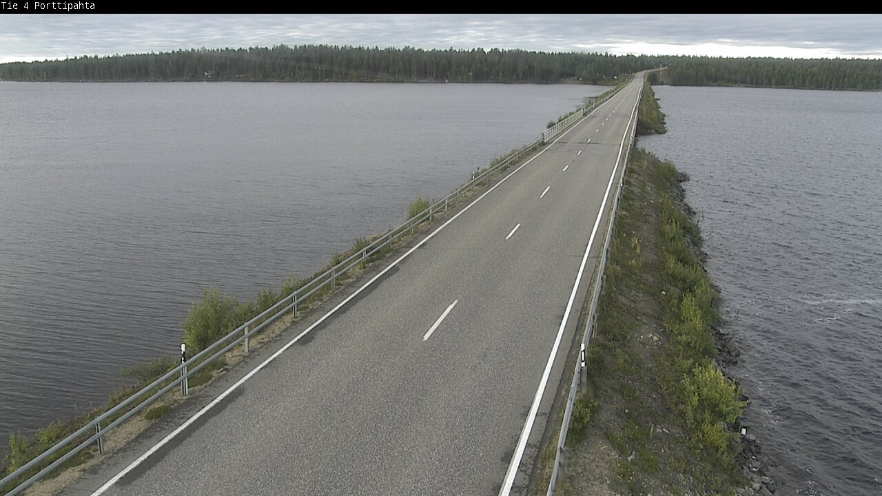Weather Camera Image Road 4 Sodankylä, Porttipahta, Sodankylä, Lappi