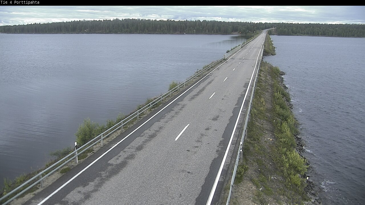 Weather Camera Image Road 4 Sodankylä, Porttipahta, Sodankylä, Lappi
