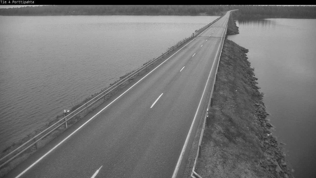 Weather Camera Image Road 4 Sodankylä, Porttipahta, Sodankylä, Lappi