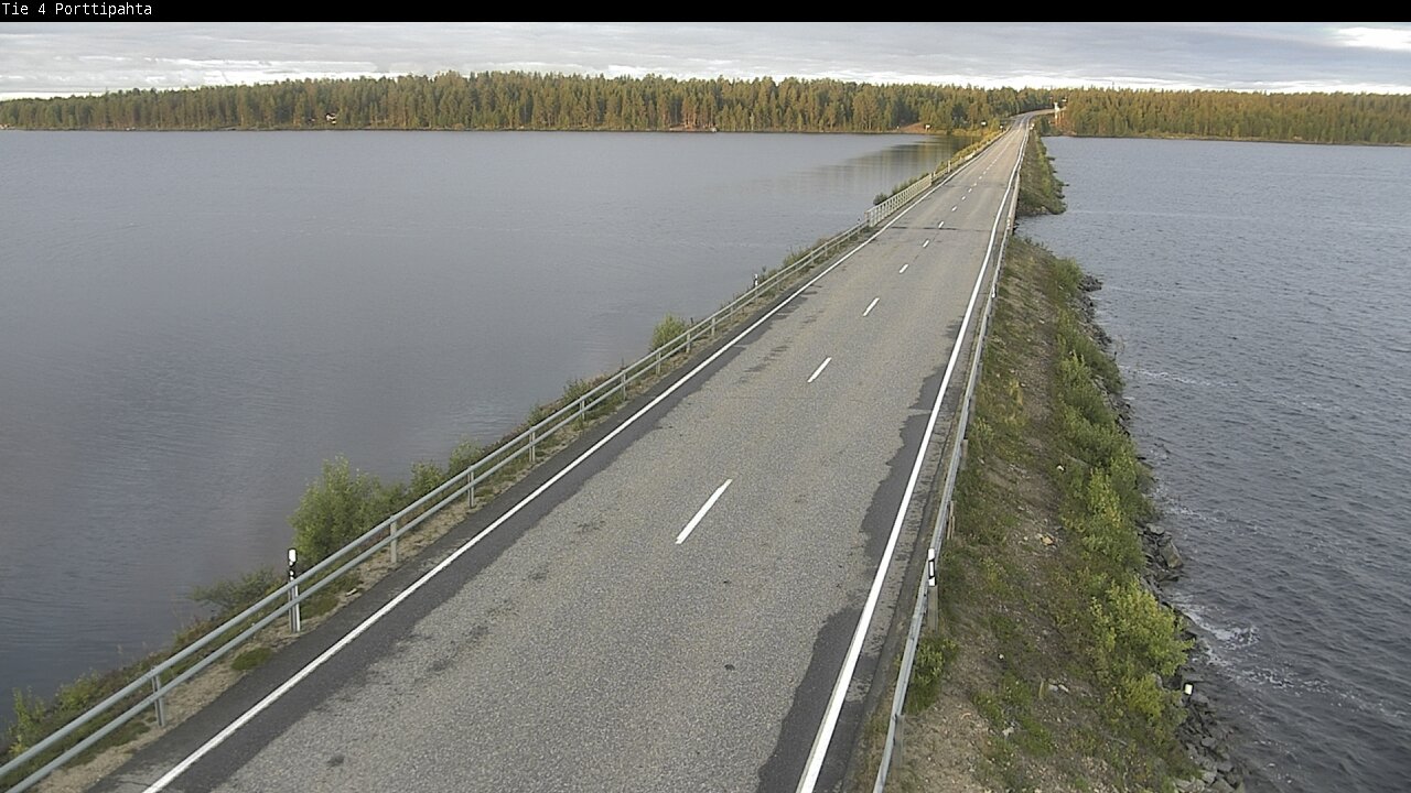Weather Camera Image Road 4 Sodankylä, Porttipahta, Sodankylä, Lappi