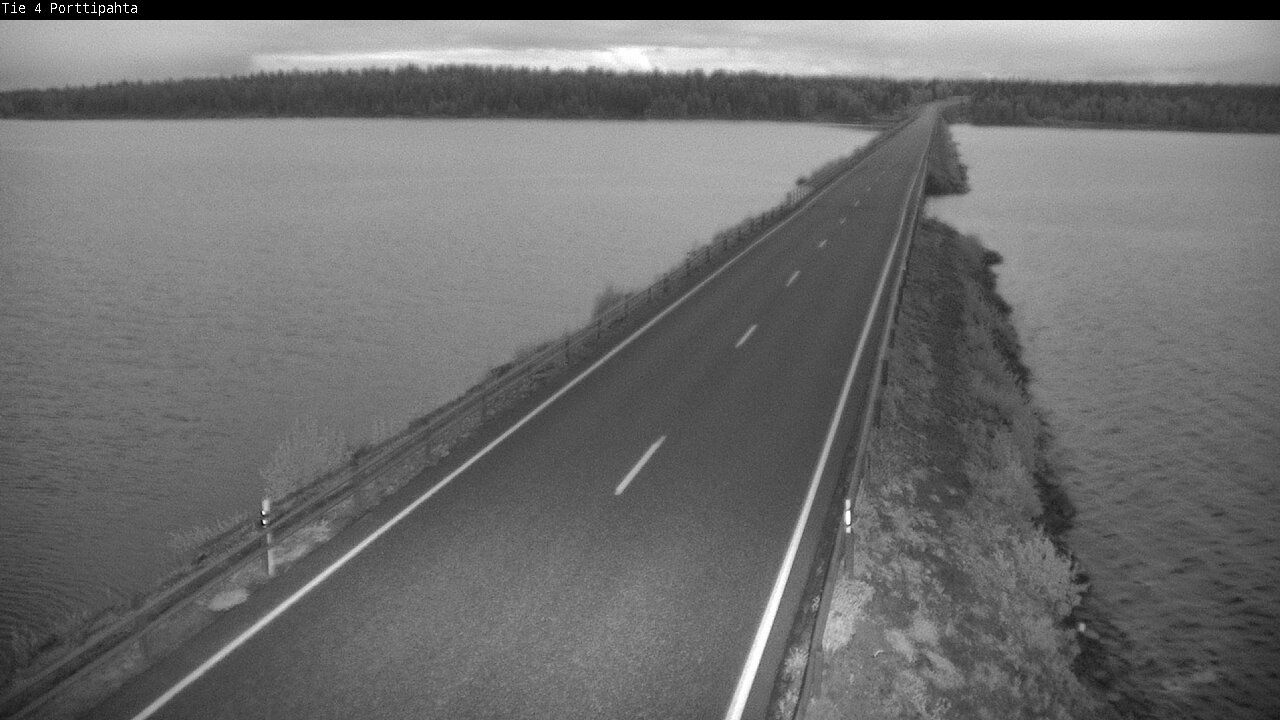 Weather Camera Image Road 4 Sodankylä, Porttipahta, Sodankylä, Lappi