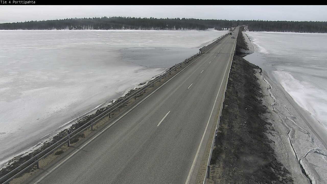 Kelikamerat Kuva Tie 4 Sodankylä, Porttipahta, Sodankylä, Lappi
