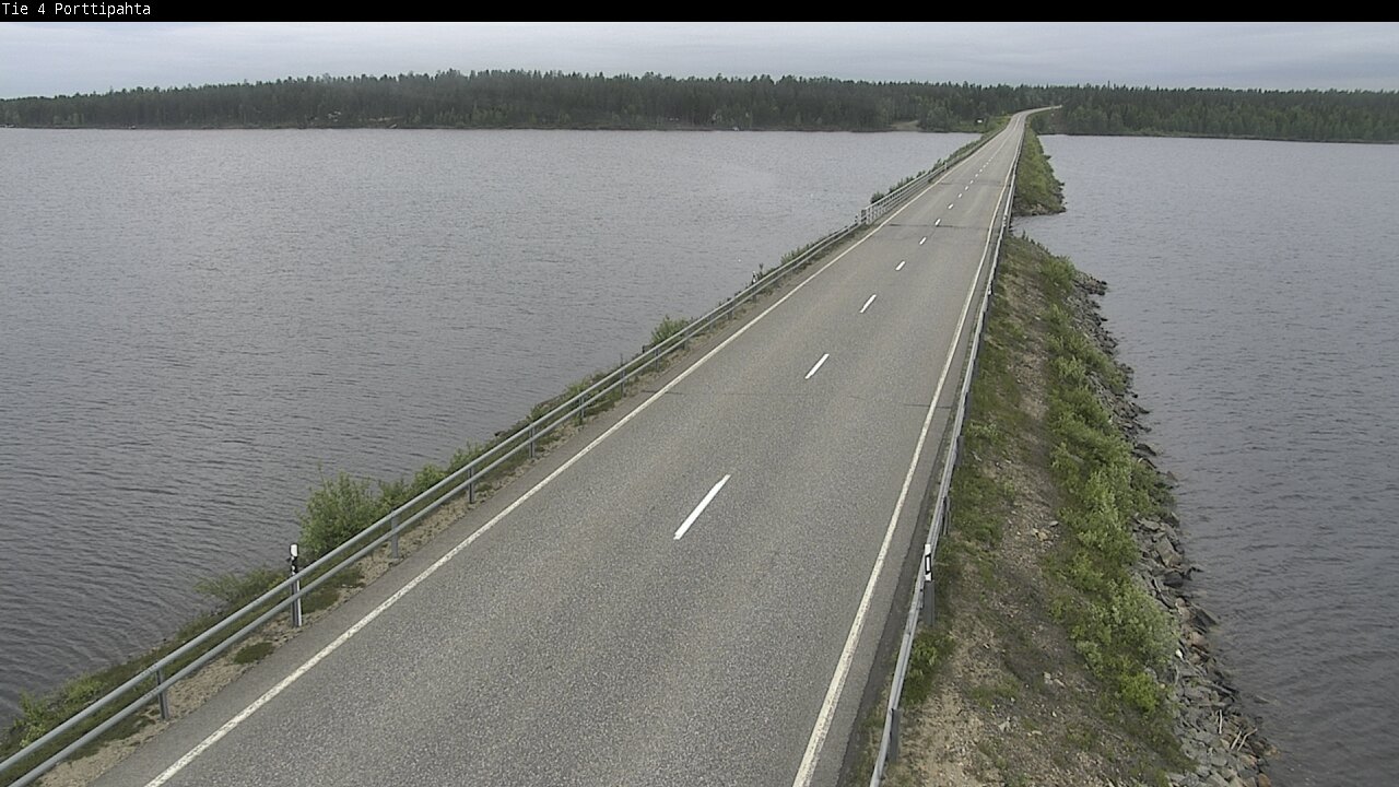 Kelikamerat Kuva Tie 4 Sodankylä, Porttipahta, Sodankylä, Lappi
