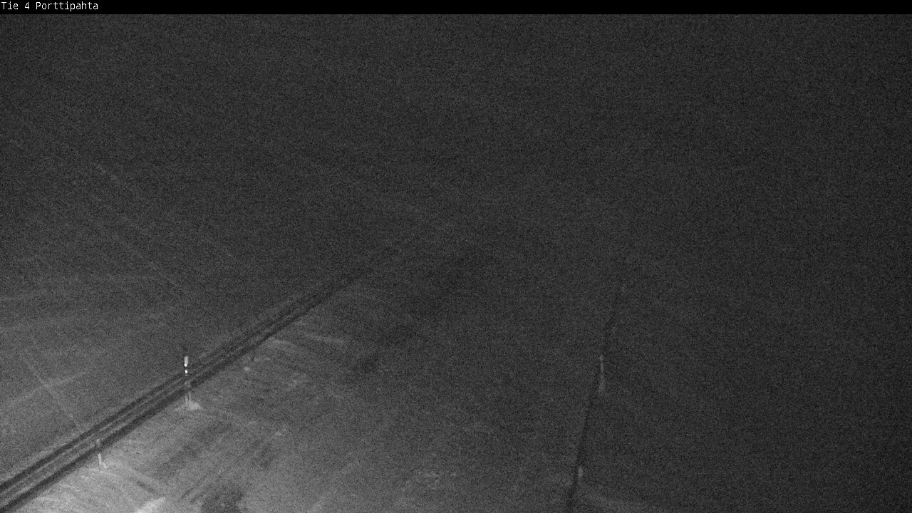 Weather Camera Image Road 4 Sodankylä, Porttipahta, Sodankylä, Lappi