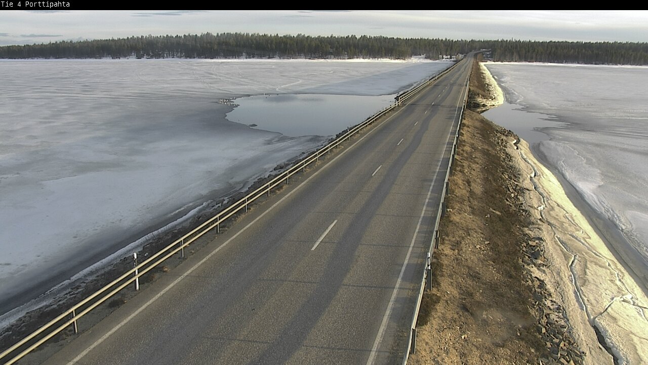 Kelikamerat Kuva Tie 4 Sodankylä, Porttipahta, Sodankylä, Lappi