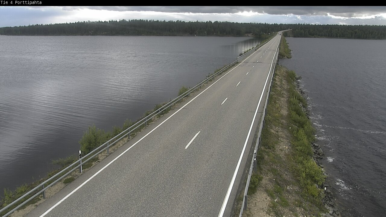 Weather Camera Image Road 4 Sodankylä, Porttipahta, Sodankylä, Lappi