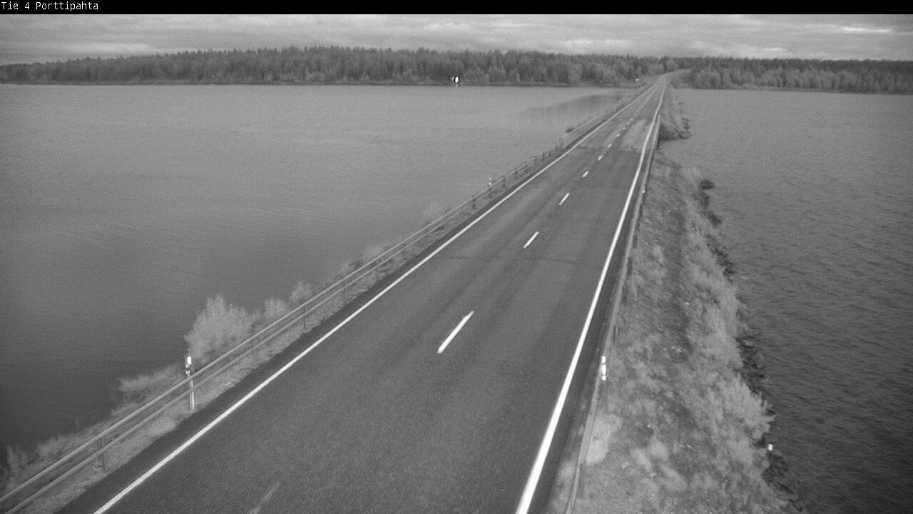 Weather Camera Image Road 4 Sodankylä, Porttipahta, Sodankylä, Lappi