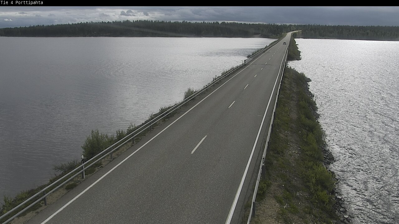 Weather Camera Image Road 4 Sodankylä, Porttipahta, Sodankylä, Lappi