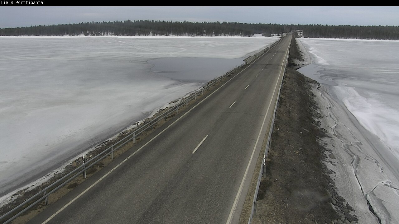 Kelikamerat Kuva Tie 4 Sodankylä, Porttipahta, Sodankylä, Lappi