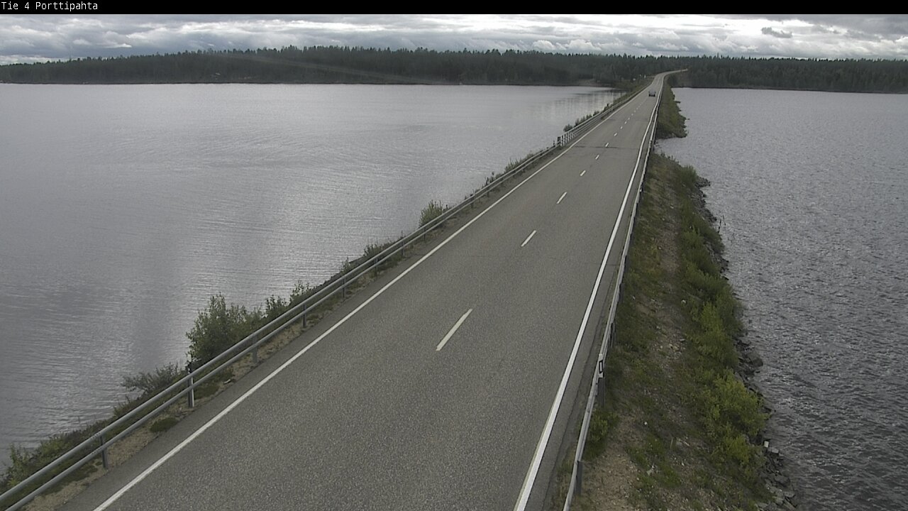 Weather Camera Image Road 4 Sodankylä, Porttipahta, Sodankylä, Lappi