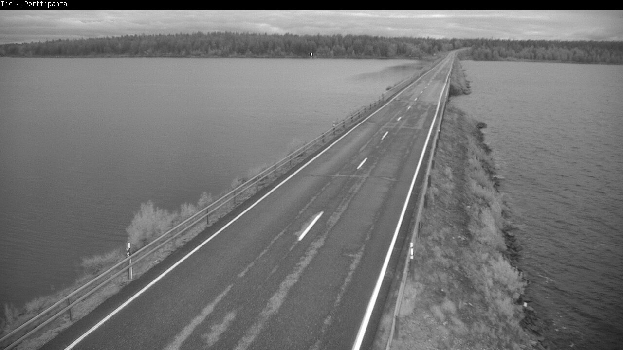 Weather Camera Image Road 4 Sodankylä, Porttipahta, Sodankylä, Lappi