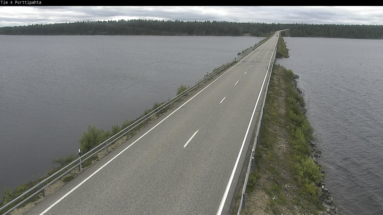 Weather Camera Image Road 4 Sodankylä, Porttipahta, Sodankylä, Lappi