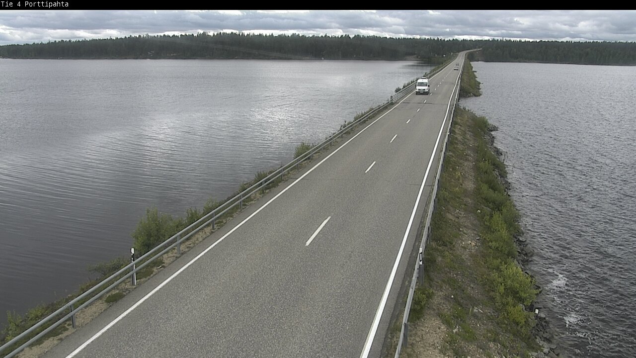 Weather Camera Image Road 4 Sodankylä, Porttipahta, Sodankylä, Lappi