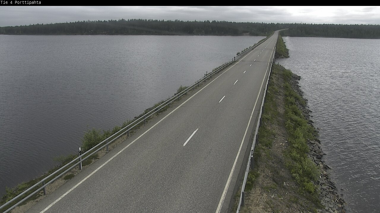 Kelikamerat Kuva Tie 4 Sodankylä, Porttipahta, Sodankylä, Lappi