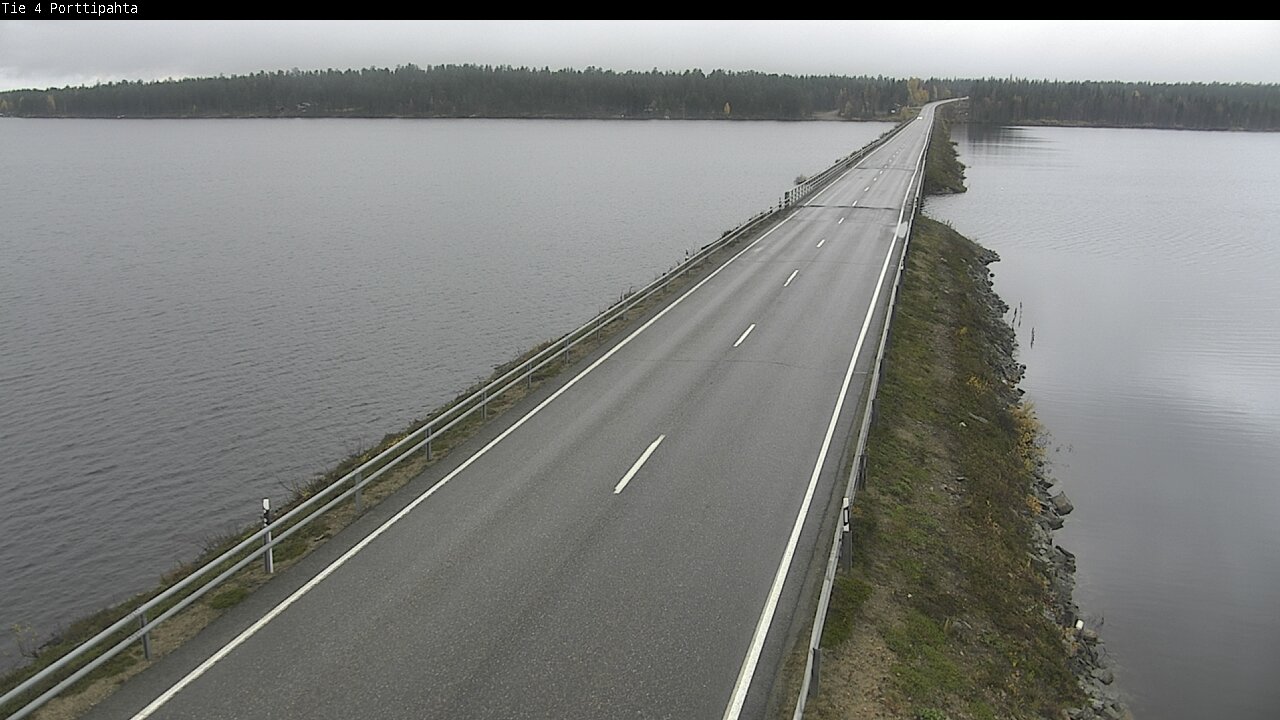 Weather Camera Image Road 4 Sodankylä, Porttipahta, Sodankylä, Lappi