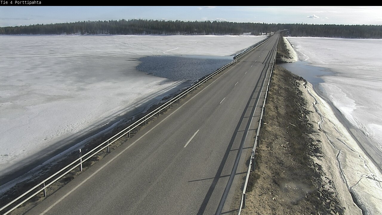 Kelikamerat Kuva Tie 4 Sodankylä, Porttipahta, Sodankylä, Lappi
