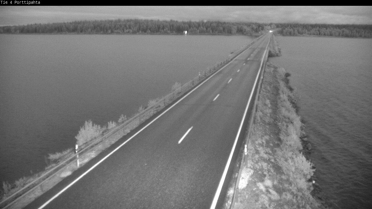 Weather Camera Image Road 4 Sodankylä, Porttipahta, Sodankylä, Lappi