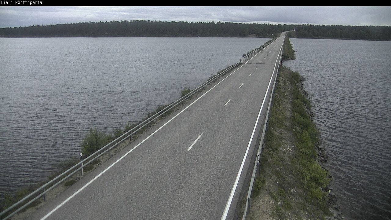 Weather Camera Image Road 4 Sodankylä, Porttipahta, Sodankylä, Lappi