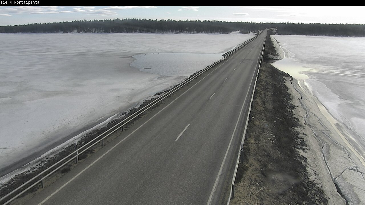 Kelikamerat Kuva Tie 4 Sodankylä, Porttipahta, Sodankylä, Lappi