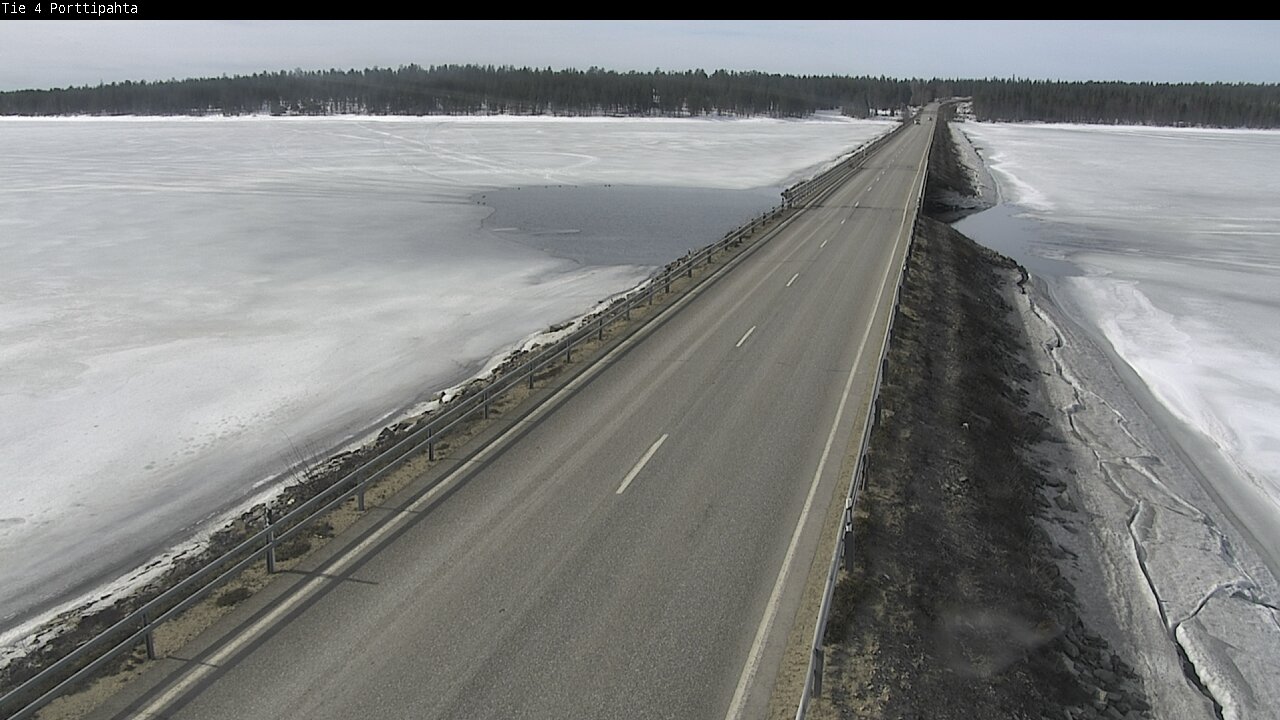 Kelikamerat Kuva Tie 4 Sodankylä, Porttipahta, Sodankylä, Lappi