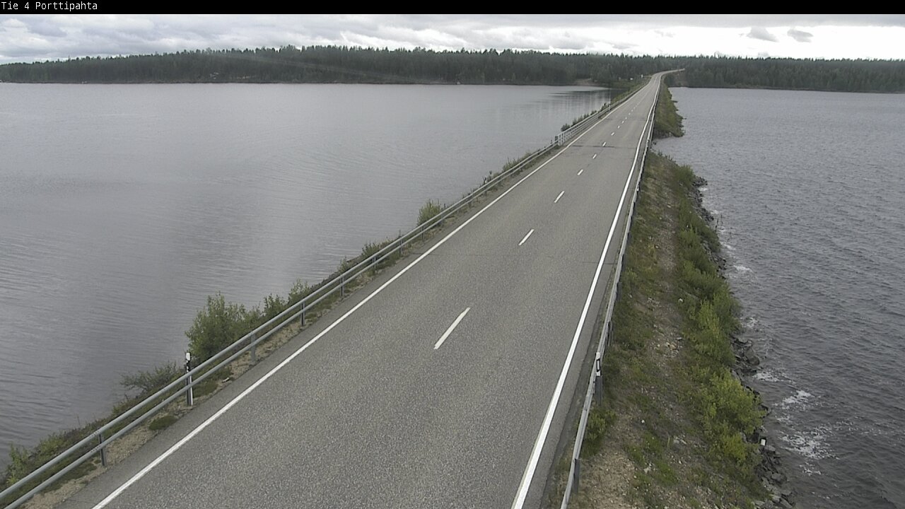Weather Camera Image Road 4 Sodankylä, Porttipahta, Sodankylä, Lappi