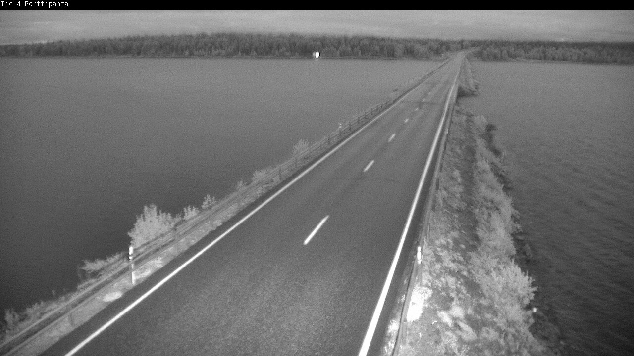 Weather Camera Image Road 4 Sodankylä, Porttipahta, Sodankylä, Lappi