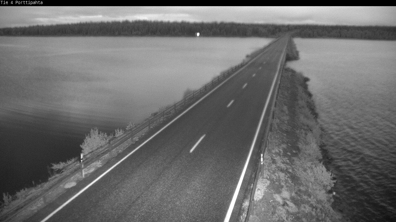 Weather Camera Image Road 4 Sodankylä, Porttipahta, Sodankylä, Lappi