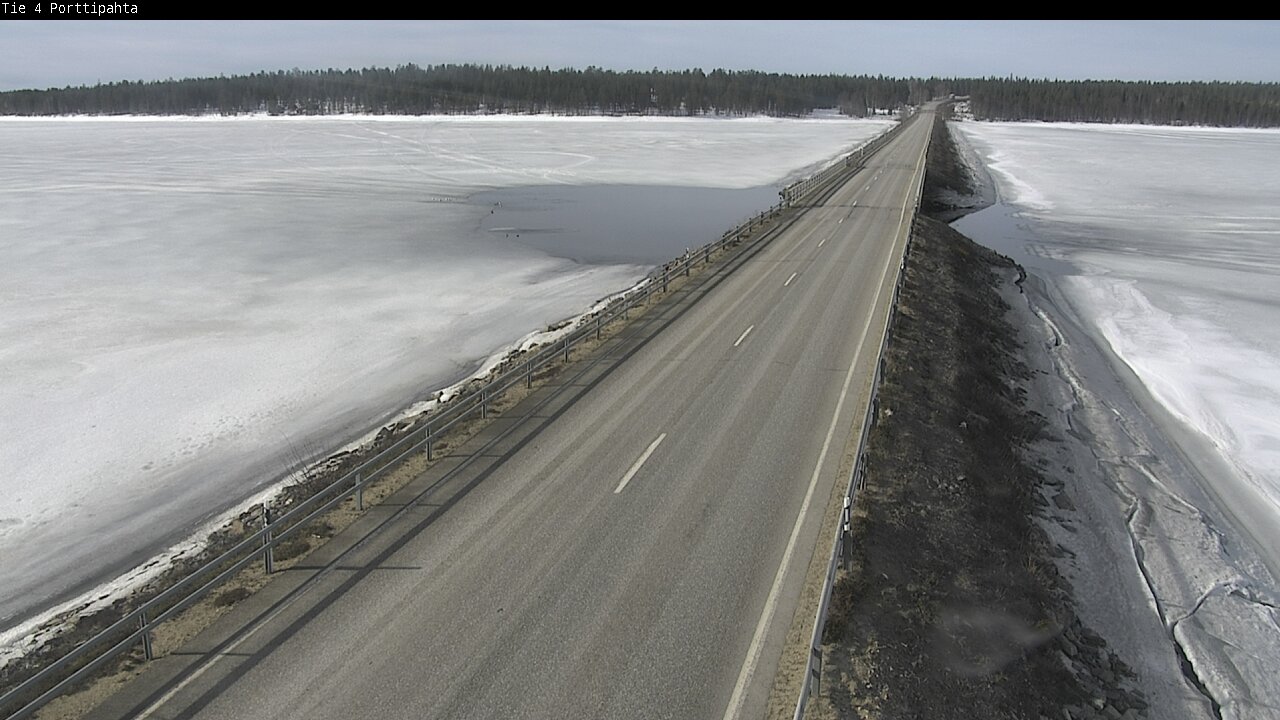 Kelikamerat Kuva Tie 4 Sodankylä, Porttipahta, Sodankylä, Lappi