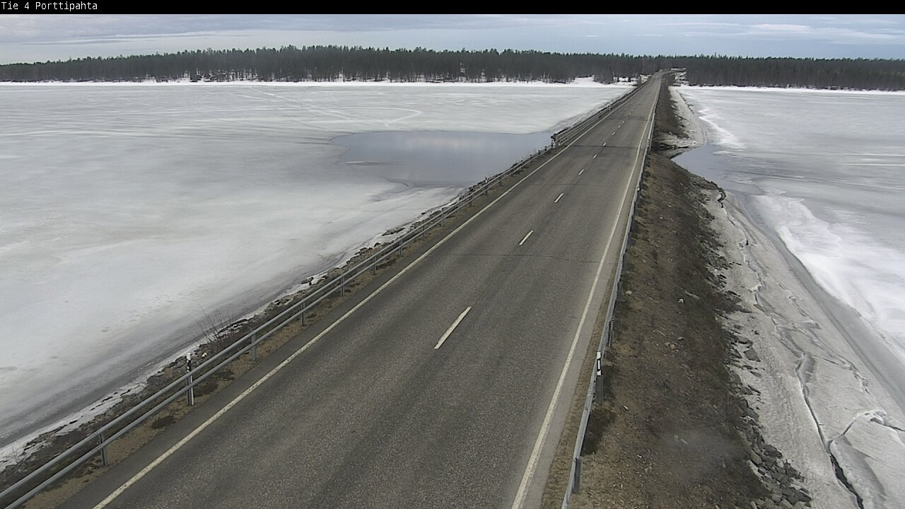 Kelikamerat Kuva Tie 4 Sodankylä, Porttipahta, Sodankylä, Lappi