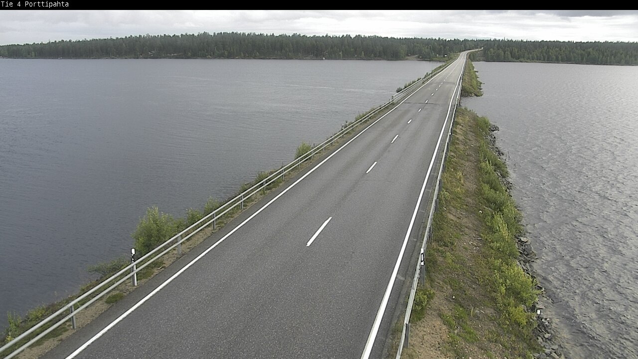 Weather Camera Image Road 4 Sodankylä, Porttipahta, Sodankylä, Lappi