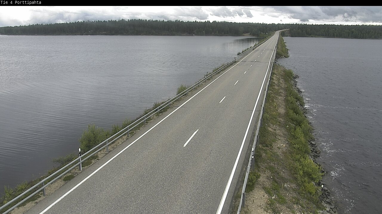 Weather Camera Image Road 4 Sodankylä, Porttipahta, Sodankylä, Lappi