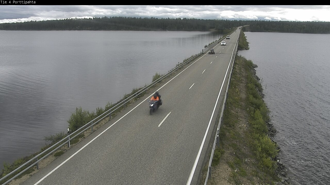 Weather Camera Image Road 4 Sodankylä, Porttipahta, Sodankylä, Lappi