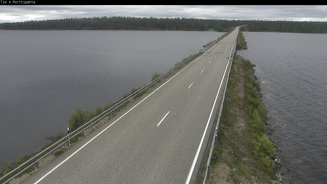 Weather Camera Image Road 4 Sodankylä, Porttipahta, Sodankylä, Lappi