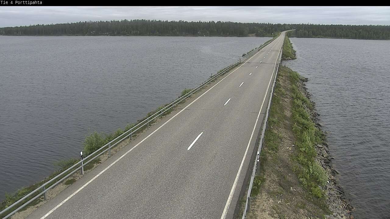 Kelikamerat Kuva Tie 4 Sodankylä, Porttipahta, Sodankylä, Lappi
