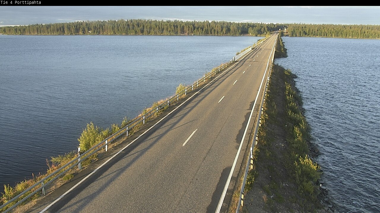 Weather Camera Image Road 4 Sodankylä, Porttipahta, Sodankylä, Lappi