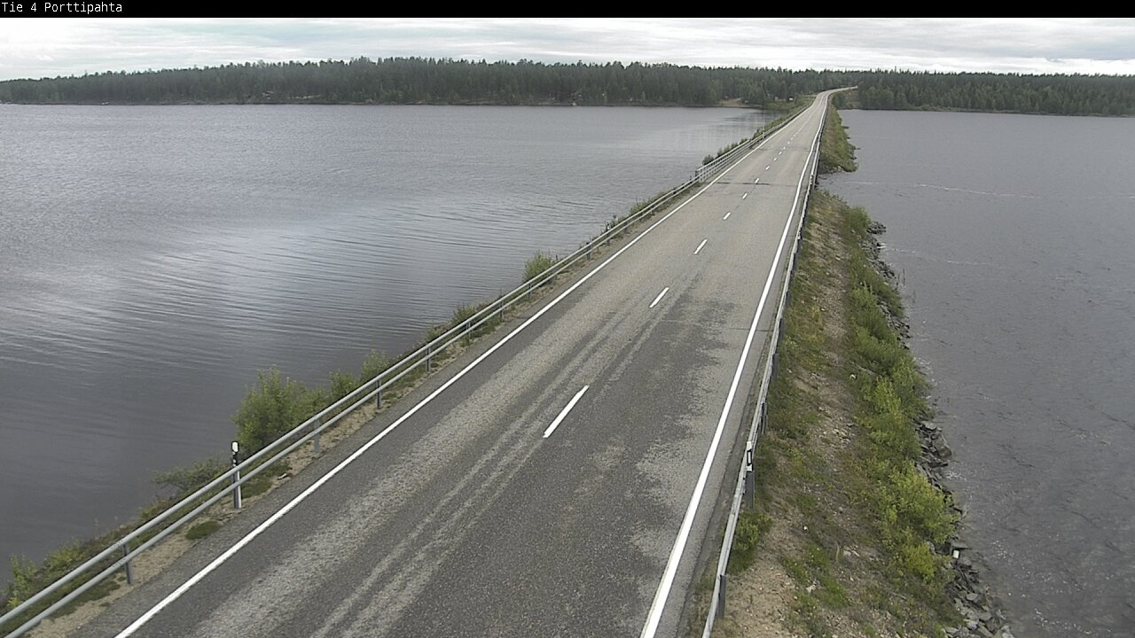 Weather Camera Image Road 4 Sodankylä, Porttipahta, Sodankylä, Lappi