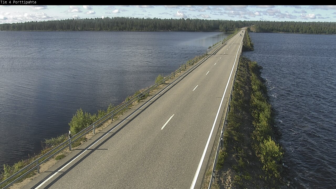 Kelikamerat Kuva Tie 4 Sodankylä, Porttipahta, Sodankylä, Lappi