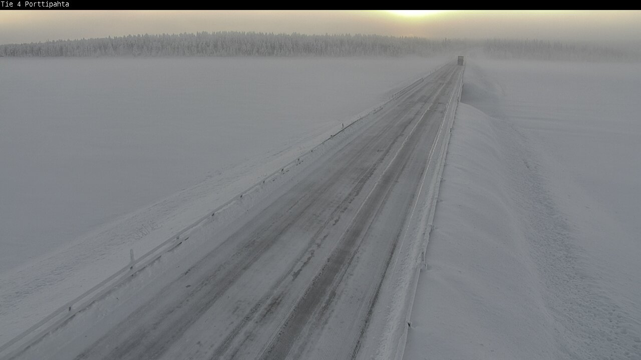 Kelikamerat Kuva Tie 4 Sodankylä, Porttipahta, Sodankylä, Lappi