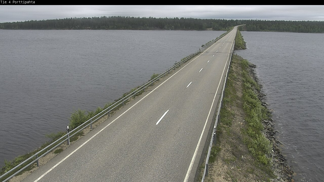 Kelikamerat Kuva Tie 4 Sodankylä, Porttipahta, Sodankylä, Lappi
