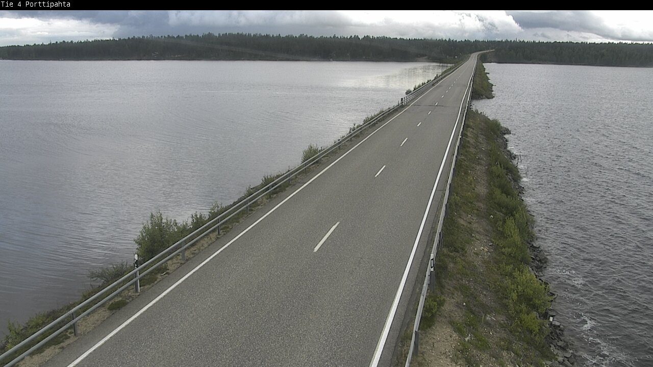 Weather Camera Image Road 4 Sodankylä, Porttipahta, Sodankylä, Lappi