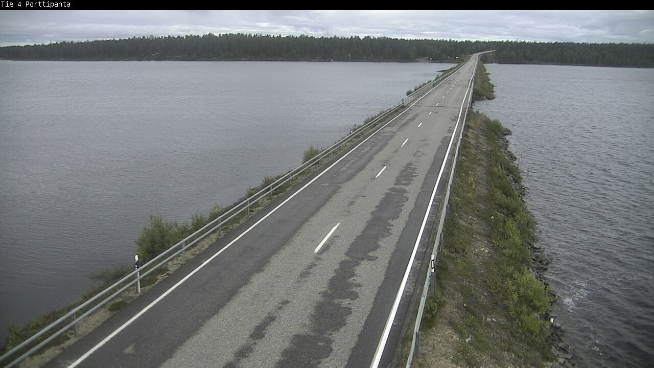 Weather Camera Image Road 4 Sodankylä, Porttipahta, Sodankylä, Lappi