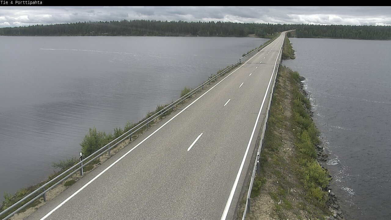 Weather Camera Image Road 4 Sodankylä, Porttipahta, Sodankylä, Lappi