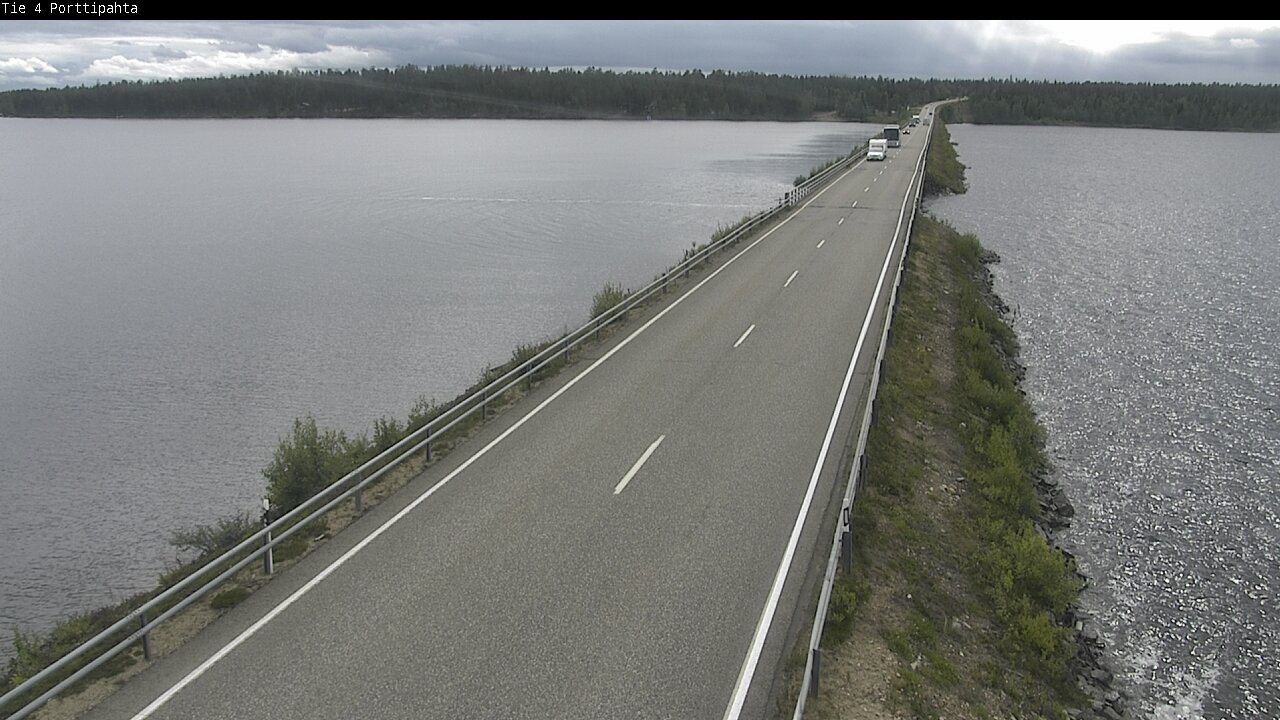 Weather Camera Image Road 4 Sodankylä, Porttipahta, Sodankylä, Lappi
