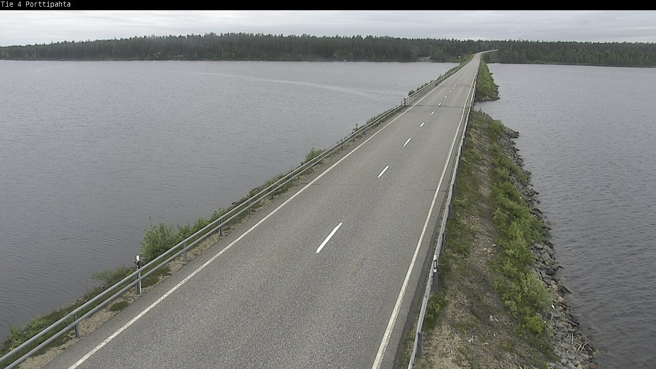 Kelikamerat Kuva Tie 4 Sodankylä, Porttipahta, Sodankylä, Lappi